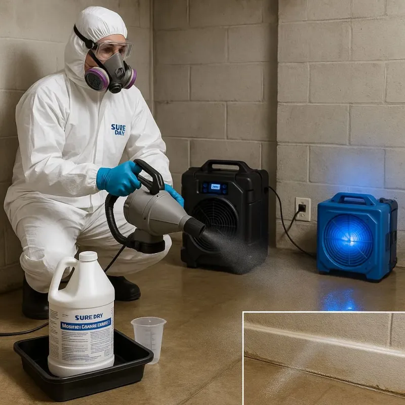 Sanitization and Odor Removal process in Buchanan, VA