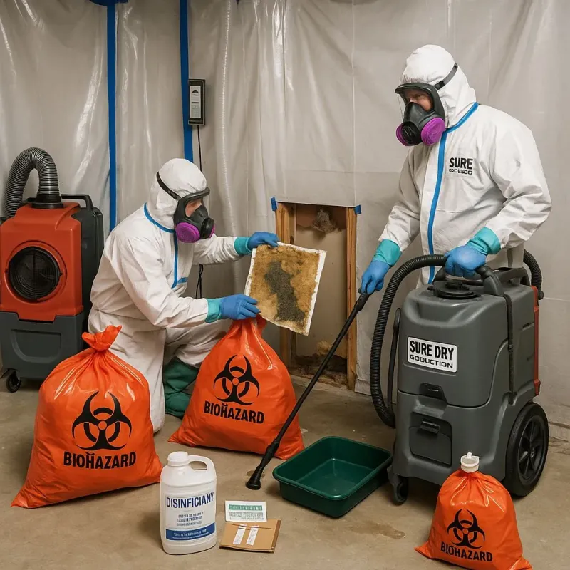 Contaminated Water Handling Protocols process in Buchanan, VA